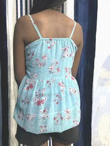 Cute Sky Blue Top