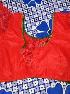 Red Saree Blouse
