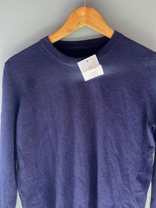 Navy Blue Pullover Sweater