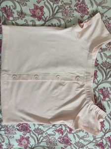 Cute Pink Button-Down Top