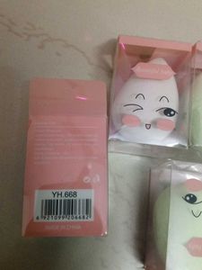 Cute Cartoon Makeup Sponges (5 Pack)