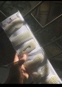Pearl Hair Clip Set