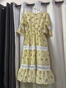Yellow Beach Dress