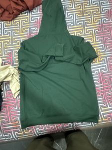 Damensch 2 set Hoodie green and orangish