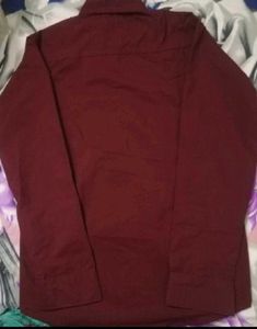 Maroon Casual Shirt