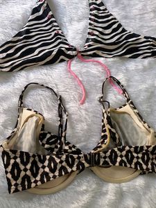 Zebra &amp; Leopard Bikini Set