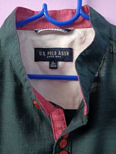 U.S. Polo Assn. Green Shirt