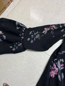 Black New Top With Lining