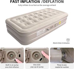 Inflatable Air Mattress - Portable Comfort