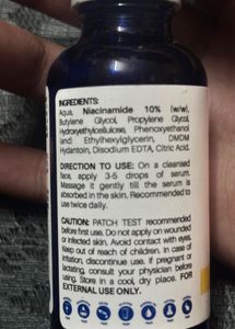 DermDoc by Purplle 10% Niacinamide Face Serum 10ml