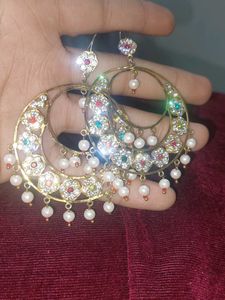 Stones Aritifical Ear Hangings
