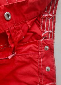 PEPPERMINT RED SKIRT 6-7 yr girls