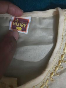 Kids Gold Kurta Pajama Set