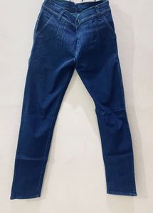 Dark Blue Denim Jeans