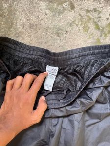 Black Athletic Warm-up Pants