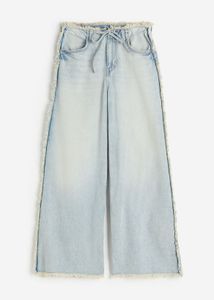 Wide leg denim