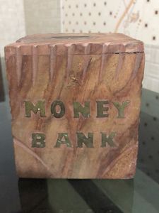 Wooden Money Bank