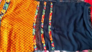 beautiful saree with blouse