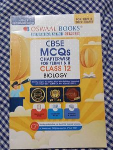 Oswaal CBSE MCQs Biology Class 12