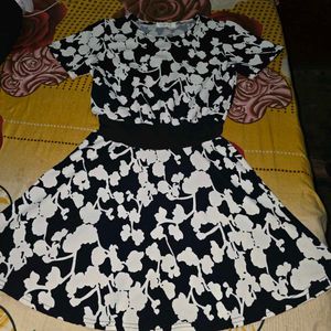 Fit And Flare Mini Dress Party Wear