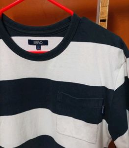 Striped T-Shirt with Pocket