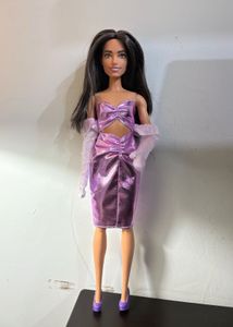 Barbie In Metallic Dress