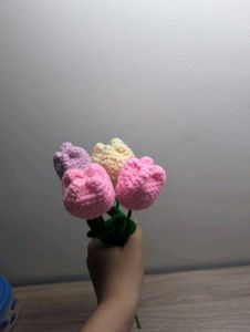 Crochet Tulip Bouquet....