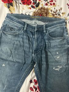 Ripped Denim Jeans