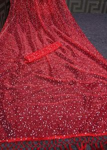 Elegant Red Saree