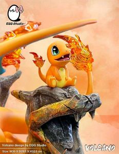 Pokemon Fire Family - Volcano Valley Charizard