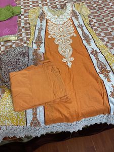 Two Sets Kurta Pajami Dupatta