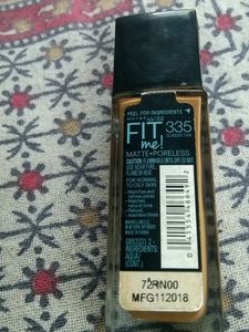 Fit me! foundation