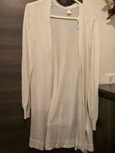 H&M Beige Knit Cardigan