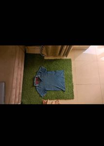 Blue Short Sleeve Polo Shirt