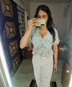 Floral Ruffle Top