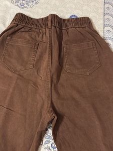 Brown joggers