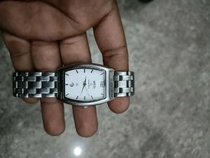Maxima Silver Watch