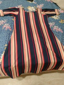 Striped Kurti with Belt