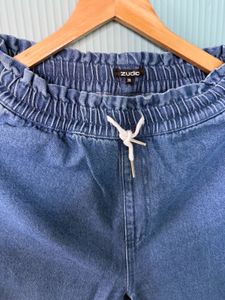 Mom jeans for women dark blue