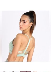 PUMANWTWomen Sports Lightly Padded Bra (Green)