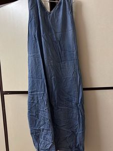 Denim Midi Dress