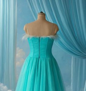 Elegant Blue Ethnic Gown