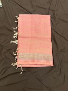 💯 Pure Silk Saree - Pink