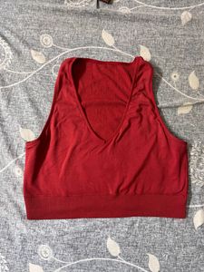Garage Ribbed  Crop Top