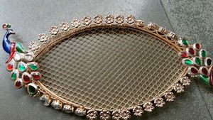 Peacock Decorative Tray