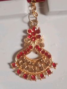Red &amp; Gold Jewelry Set