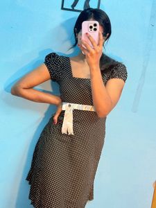 Polka Dot Mini Dress