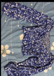 Blue Top - S” To M” Size