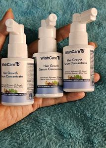 WishCare Hair Growth Serum(3 piece) combo offer