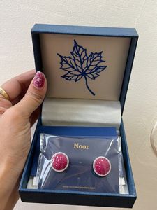 Noor Brand Pure Silver Earrings 92.5